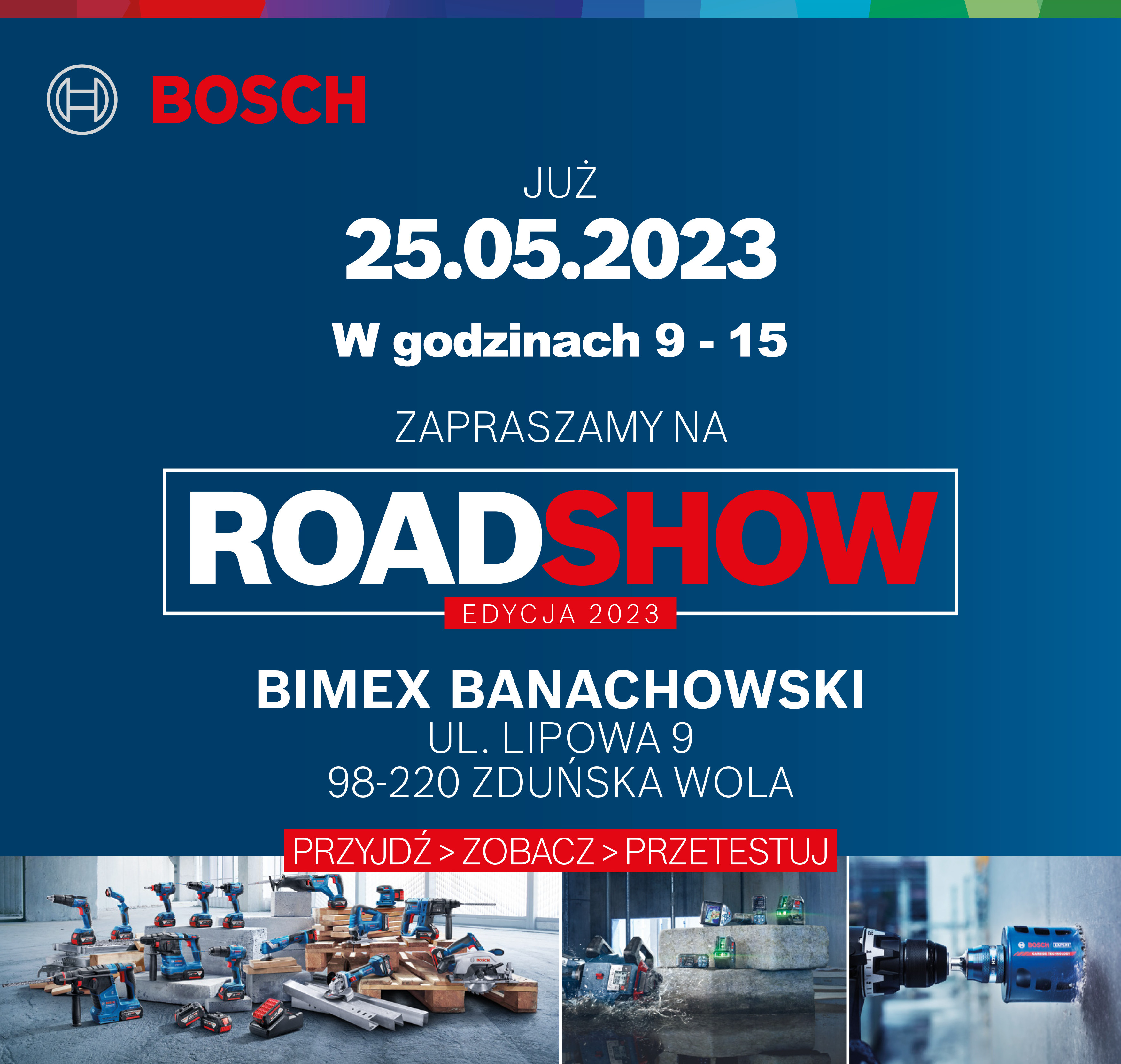 BOSCH Road Show 2023 - BIMEX Zduńska Wola